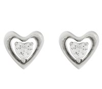 Orecchini Guess Donna Beloved in Acciaio Cubic Zirconia JUBE05 024JW